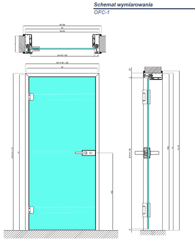 Profil ościeżnicowy opaskowy - bazowy 2