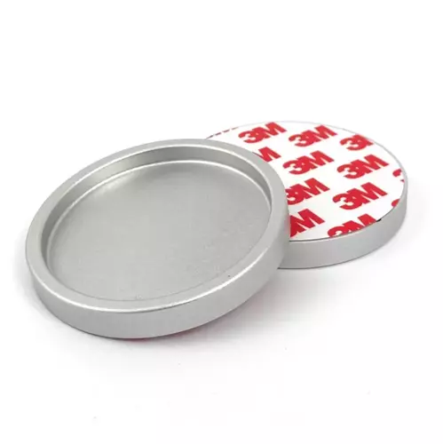 Pochwyt okrągły do drzwi przesuwnych fi 65 mm, naklejany 2