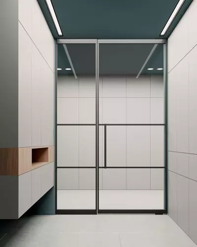 Bottom spacer profile 12 mm for fixed panel 5