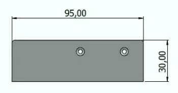Zaślepka poręczy TR-9530 2