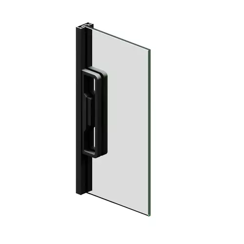 MAGIC magnetic lock for sliding doors + striker + handle 5