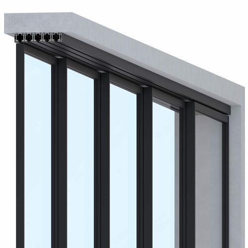 Set - 5 sliding doors 4