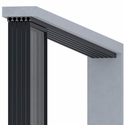 Set - 5 sliding doors 6