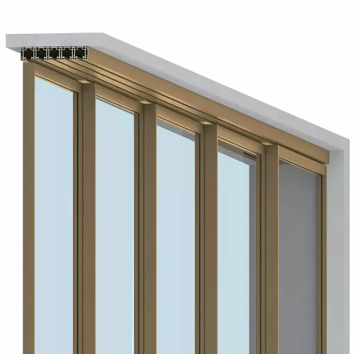 Set - 5 sliding doors 10