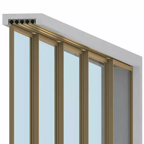 Set - 5 sliding doors 12