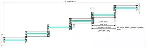 Set - 6 sliding doors 2