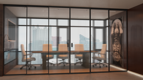 Set - 6 sliding doors - sliding sideways (3 tracks) 7