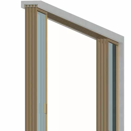Set - 8 sliding doors - sliding sideways (4 tracks) 7