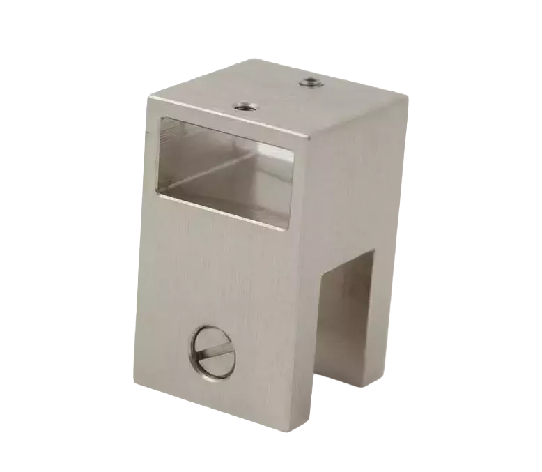 Open mounting bar-glass 90° 1