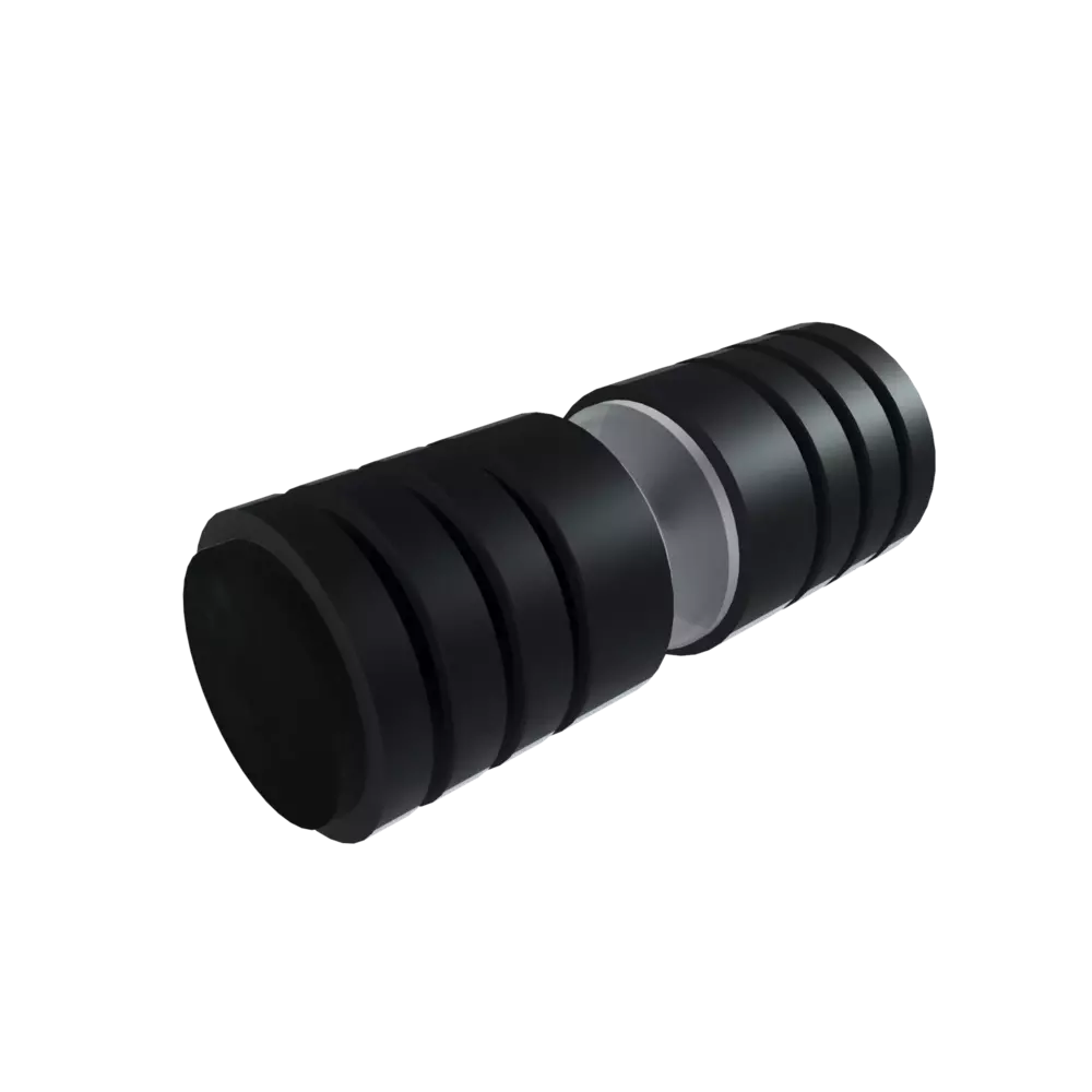 Gałka do drzwi z odbojem gumowym 1