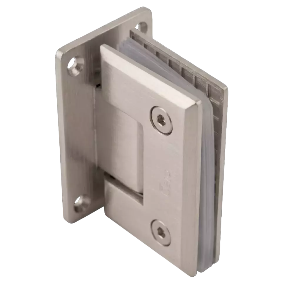 Wall-to-glass swing hinge 90° 1